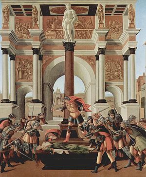 The Tragedy of Lucretia, ca. 1500-1501, Sandro Botticelli, Isabella Stewart Gardner Museum, Boston